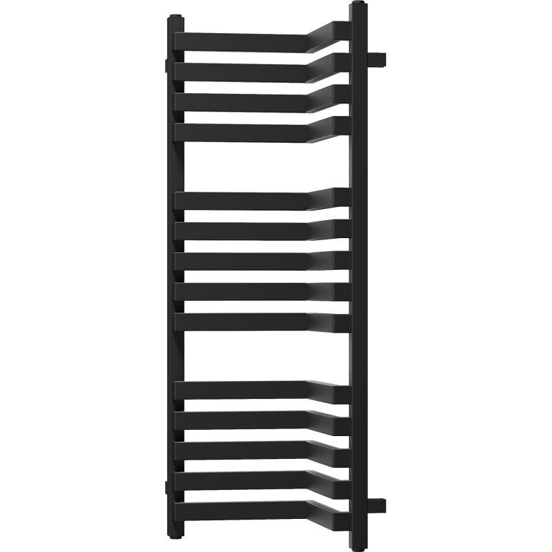 Mexen Loop Eckheizkörper für das Badezimmer 1000 x 375 mm, 572 W, schwarz - W129-1000-350-00-70