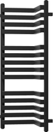 Mexen Loop Eckheizkörper für das Badezimmer 1000 x 375 mm, 572 W, schwarz - W129-1000-350-00-70