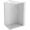 Mexen Lunar Duschwand Walk-in rechts 70 x 200 cm, transparent 8 mm, gold - 830-070-000-50-00-P