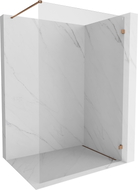Mexen Lunar Duschwand Walk-in rechts 60 x 200 cm, transparent 8 mm, Roségold - 830-060-000-60-00-P