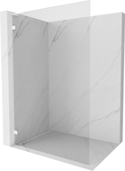 Mexen Lunar L Duschwand Walk-in links 120 x 200 cm, transparent 8 mm, weiß - 830L-120-000-20-00-L