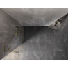 Mexen Lunar L Duschwand Walk-in links 60 x 200 cm, transparent 8 mm, gold - 830L-060-000-50-00-L
