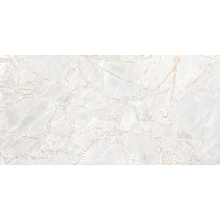 Mexen Rubble Bianco glasiertes Feinsteinzeug rekt. G1, Boden- und Wandfliese 120 x 60 cm, Carving - TL401-120-060-00