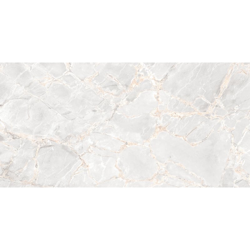 Mexen Rubble Bianco glasiertes rektifiziertes Feinsteinzeug G1, Boden- und Wandfliese 120 x 60 cm, Carving - TL401-120-060-00