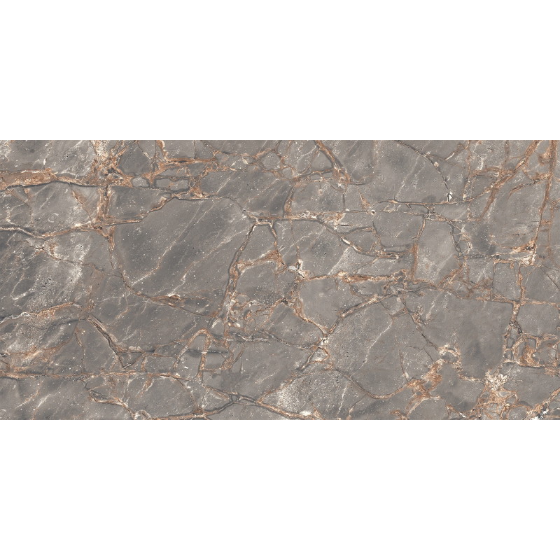 Mexen Rubble Grauer glasierten Feinsteinzeug rekt., Boden- und Wandfliese 120 x 60 cm, Carving - TL401-120-060-02