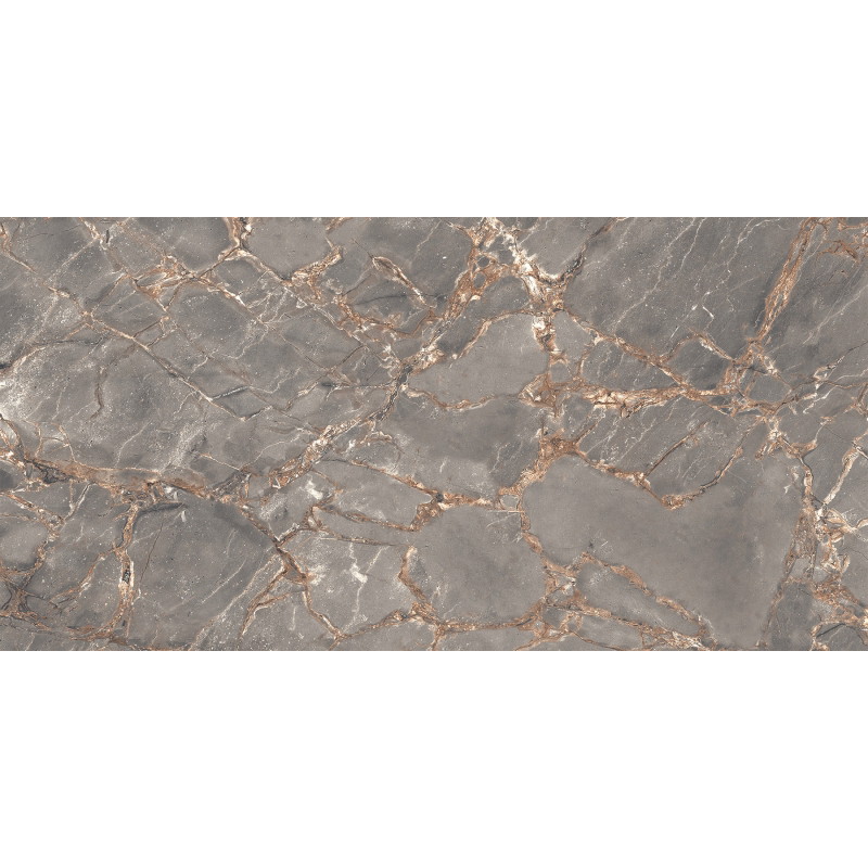 Mexen Rubble Grau glasiertes, rektifiziertes Feinsteinzeug G1, Boden- und Wandfliese 120 x 60 cm, Carving - TL401-120-060-02