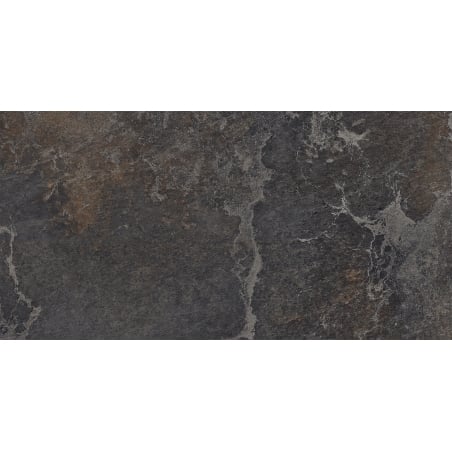 Mexen Blaze Nero glasierte Feinsteinzeugfliese rekt. G1, Boden- und Wandfliese 120 x 60 cm, Carving - TL420-120-060-01