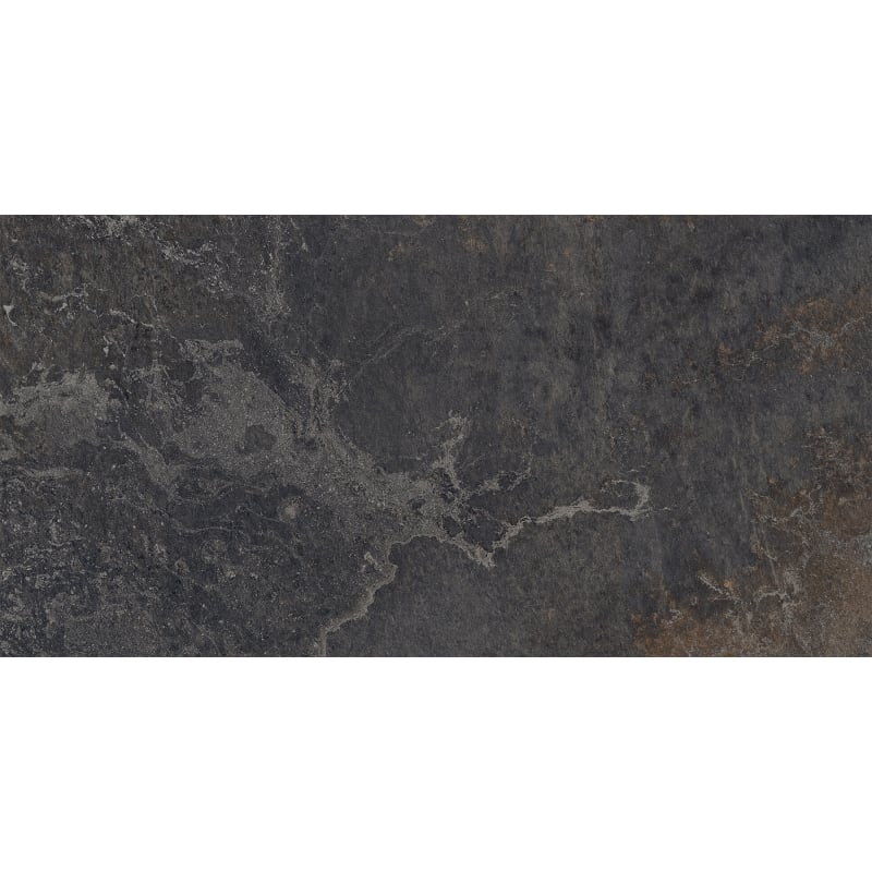Mexen Blaze Nero glasierte Feinsteinzeugfliese rekt. G1, Boden- und Wandfliese 120 x 60 cm, Carving - TL420-120-060-01