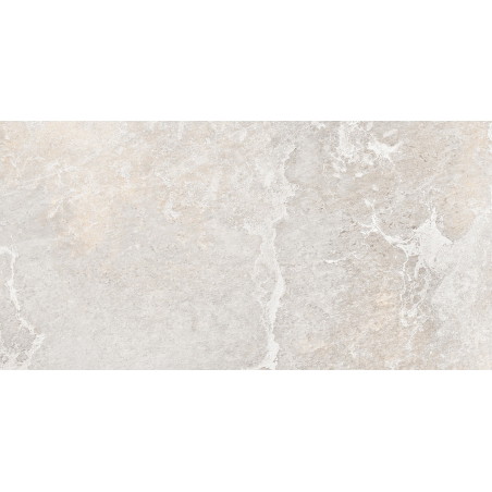 Mexen Blaze Silber glasiertes rektifiziertes Feinsteinzeug G1, Boden-Wandfliese 120 x 60 cm, Carving - TL420-120-060-02