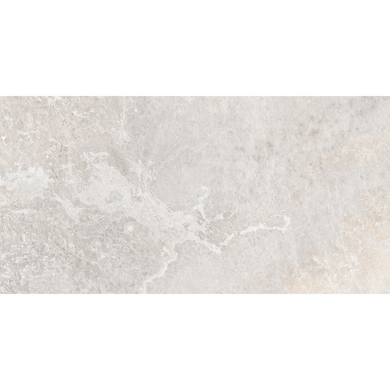 Mexen Blaze Silber glasiertes rektifiziertes Feinsteinzeug G1, Boden-Wandfliese 120 x 60 cm, Carving - TL420-120-060-02