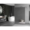 Mexen Kioto freistehende Duschwand 100 x 200 cm, Spiegel 8 mm, Chrom - 800-100-002-01-50