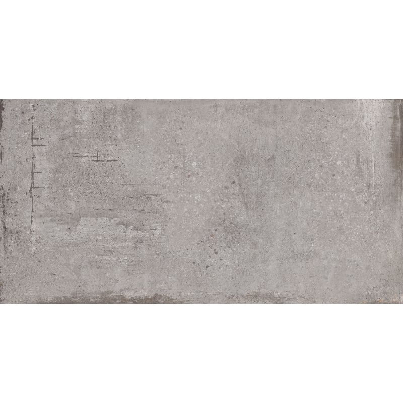 Mexen Cemento Grauer glasierter Feinsteinzeug rekt. G1, Boden- und Wandfliese 120 x 60 cm, geschnitzt - TL425-120-060-01