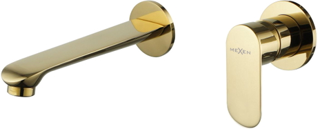 Mexen Dox Unterputz-Waschtischarmatur, Gold - 75215-50