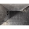 Mexen Lunar L Duschwand Walk-in links 80 x 200 cm, transparent 8 mm, gebürstet Pistolen-Grau - 830L-080-000-66-00-L