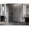 Mexen Lunar L Duschwand Walk-in links 70 x 200 cm, transparent 8 mm, schwarz - 830L-070-000-70-00-L