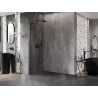 Mexen Lunar L Duschwand Walk-in links 90 x 200 cm, transparent 8 mm, schwarz - 830L-090-000-70-00-L