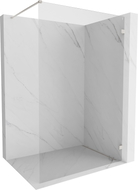 Mexen Lunar Duschwand Walk-in rechts 100 x 200 cm, transparent 8 mm, gebürsteter Nickel - 830-100-000-97-00-P