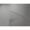 Mexen Lunar Duschwand Walk-in rechts 110 x 200 cm, transparent 8 mm, gebürsteter Nickel - 830-110-000-97-00-P