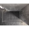 Mexen Lunar Duschwand Walk-In rechts 150 x 200 cm, transparent 8 mm, gebürsteter Nickel - 830-150-000-97-00-P
