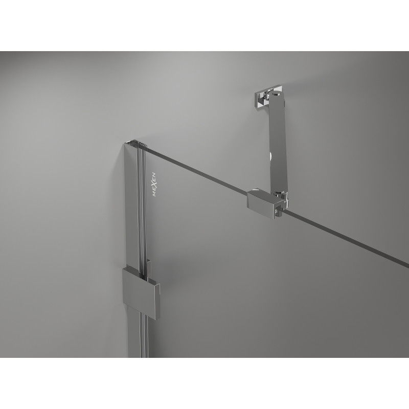 Mexen Lunar Duschpendeltür links 105 cm, transparent, Chrom - 834-105-000-01-00-L
