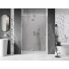 Mexen Lunar Duschdrehtür links 140 cm, transparent, Chrom - 834-140-000-01-00-L