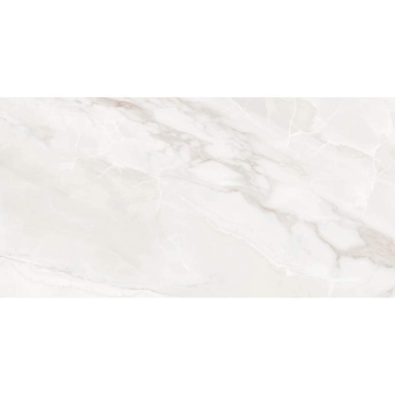 Mexen Sparta Bianco glasiertes Rektifikat fliesen, Boden- und Wandfliese 120 x 60 cm, Glanz - TL101-120-060-00