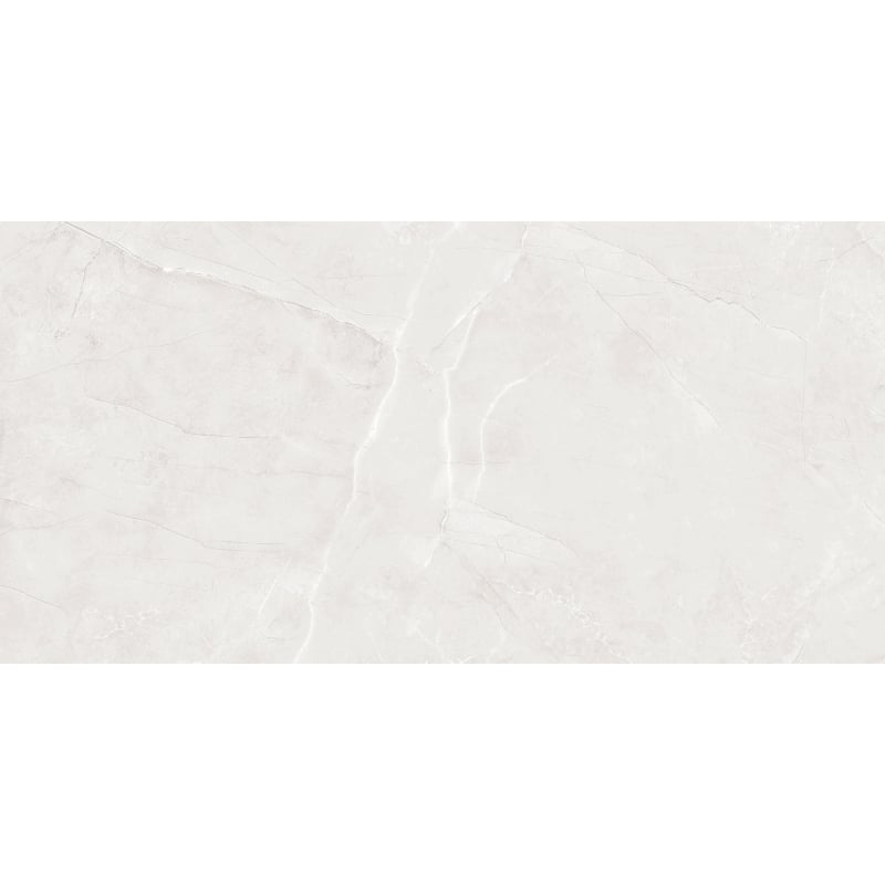 Mexen Boca Bianco glasiertes Feinsteinzeug rekt. G1, Boden- und Wandfliese 120 x 60 cm, glänzend - TL102-120-060-00