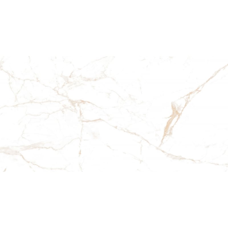 Mexen Noor Satnario Gold glasiertes Feinsteinzeug rekt. G1, Boden- und Wandfliese 120 x 60 cm, glänzend - TL105-120-060-01