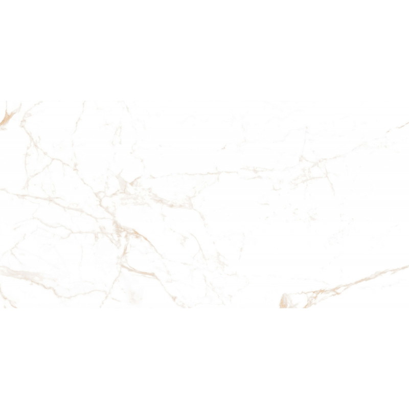 Mexen Noor Satnario Gold glasiertes Feinsteinzeug rekt. G1, Boden- und Wandfliese 120 x 60 cm, glänzend - TL105-120-060-01