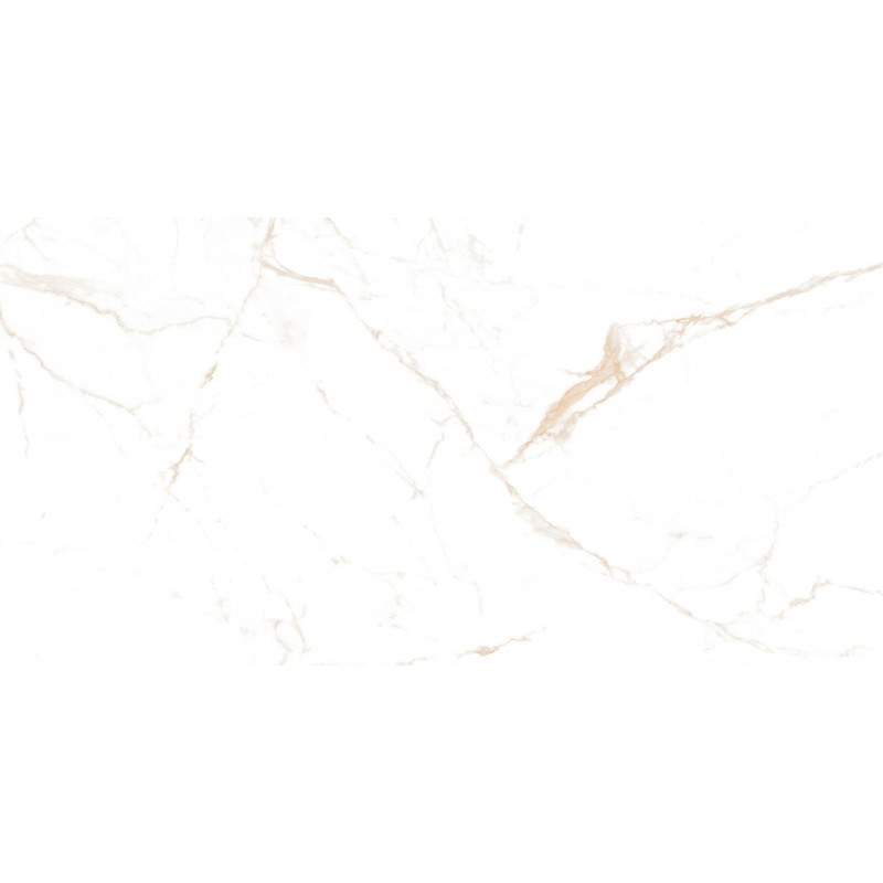 Mexen Noor Satnario Gold glasiertes Feinsteinzeug rekt. G1, Boden- und Wandfliese 120 x 60 cm, glänzend - TL105-120-060-01