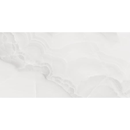 Mexen Onyx Silver glasiertes Feinsteinzeug rek. G1, Boden- und Wandfliese 120 x 60 cm, glänzend - TL106-120-060-02