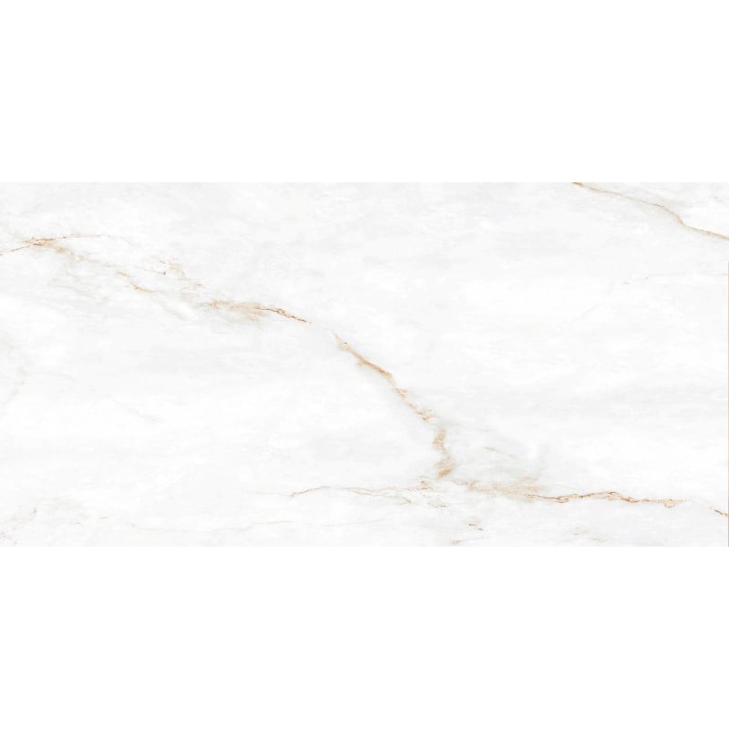 Mexen Brakel Weiß glasiertes Feinsteinzeug rekt. G1, Boden- und Wandfliese 120 x 60 cm, glänzend - TL110-120-060-01