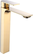Mexen Alexa hoher Waschtischarmatur, gold - 71210-50