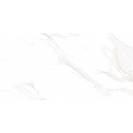 Mexen Luton Bianco glasiertes Feinsteinzeug rekt. G1, Boden- und Wandfliese 120 x 60 cm, glänzend - TL113-120-060-00