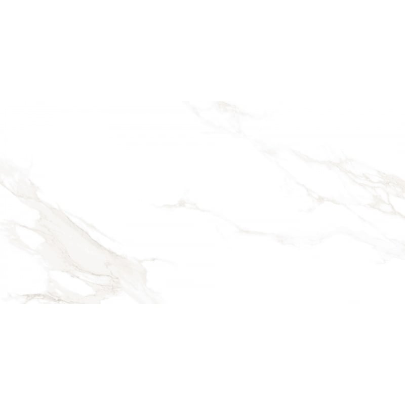 Mexen Luton Bianco glasiertes Feinsteinzeug rekt. G1, Boden- und Wandfliese 120 x 60 cm, glänzend - TL113-120-060-00