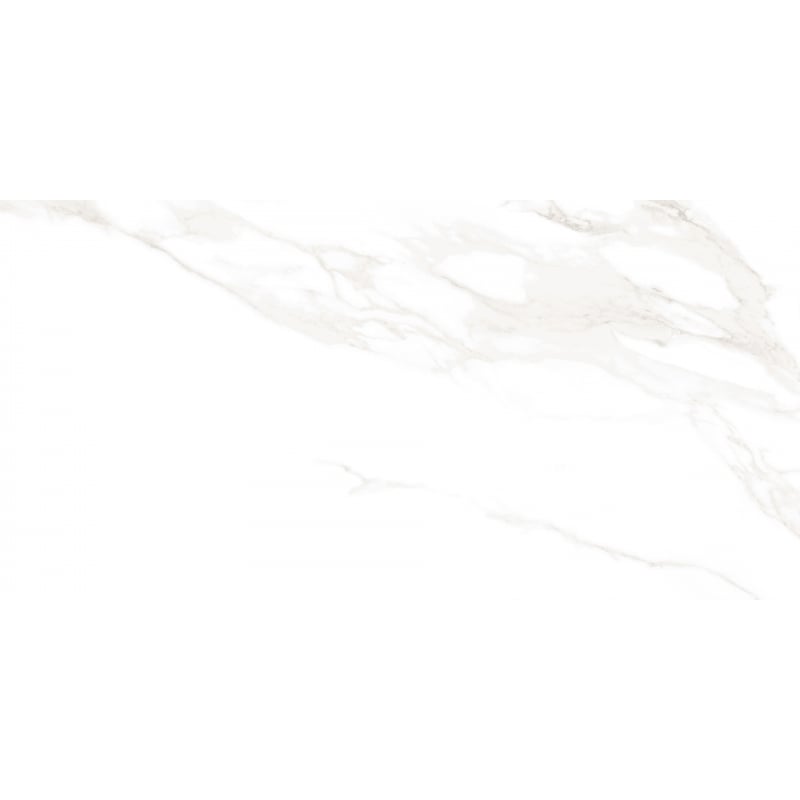 Mexen Luton Bianco glasiertes Feinsteinzeug rekt. G1, Boden- und Wandfliese 120 x 60 cm, glänzend - TL113-120-060-00