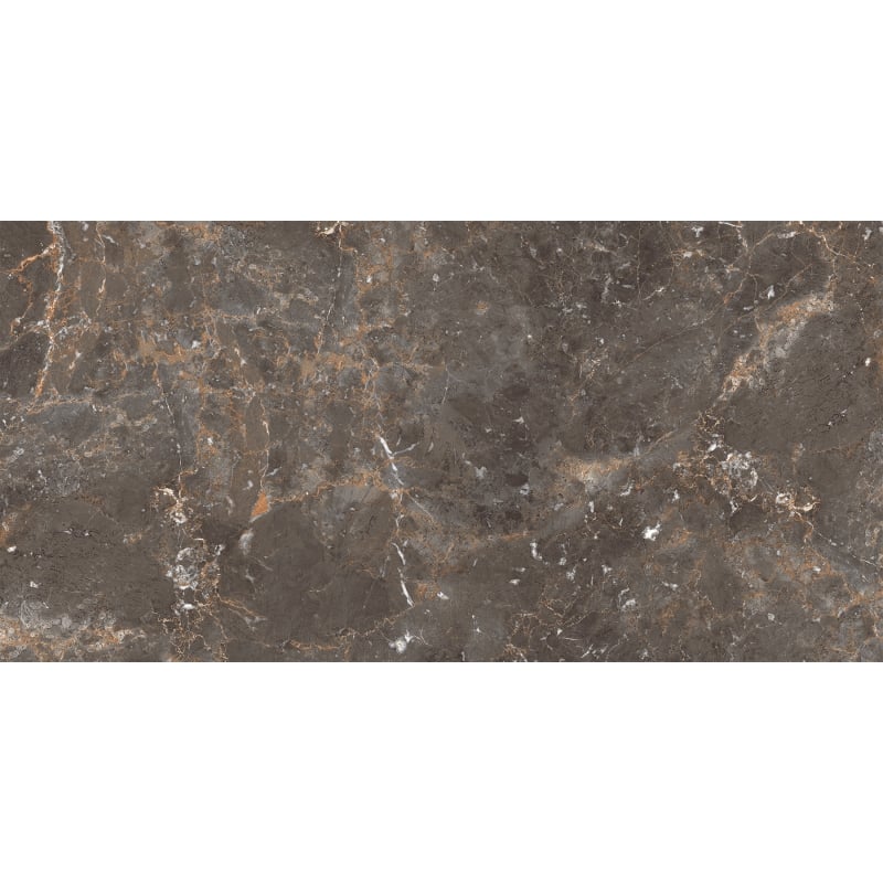 Mexen Champion Brown glasiertes Feinsteinzeug rek. G1, Boden-Wandfliese 120 x 60 cm, glänzend - TL116-120-060-00
