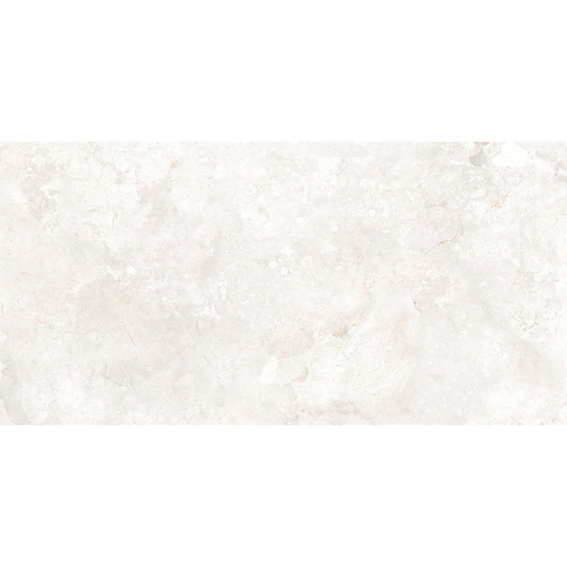Mexen Tubac Weiß glasierte rekt. G1 Feinsteinzeugfliese, Boden- und Wandfliese 120 x 60 cm, glänzend - TL118-120-060-01