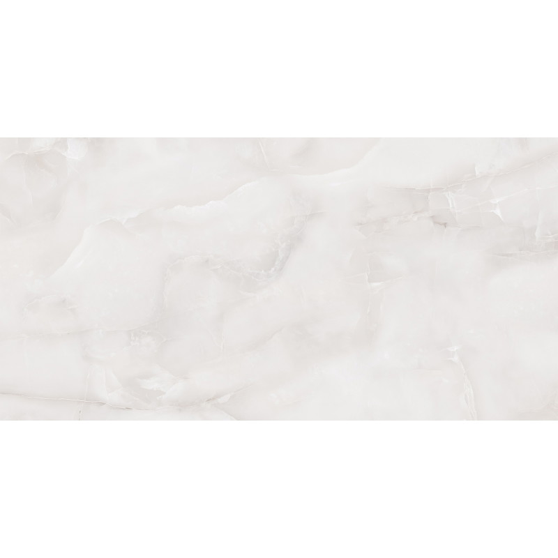 Mexen Robins Bianco glasierte, rektifizierte Fliese G1, Boden- und Wandfliese 120 x 60 cm, glänzend - TL119-120-060-02