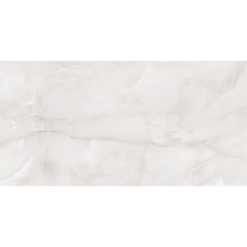 Mexen Robins Bianco glasierte, rektifizierte Fliese G1, Boden- und Wandfliese 120 x 60 cm, glänzend - TL119-120-060-02