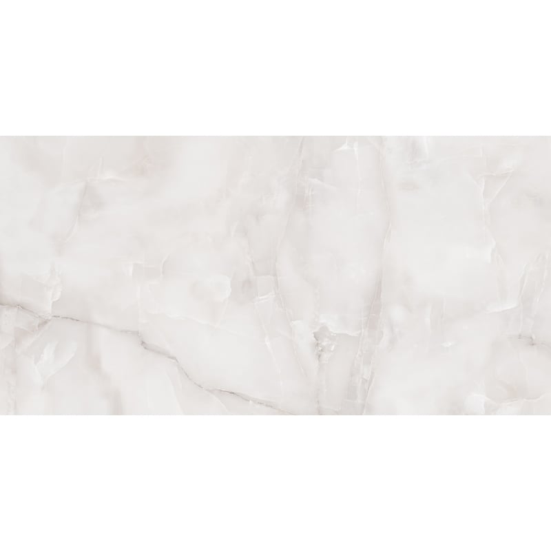 Mexen Robins Bianco glasierte, rektifizierte Fliese G1, Boden- und Wandfliese 120 x 60 cm, glänzend - TL119-120-060-02