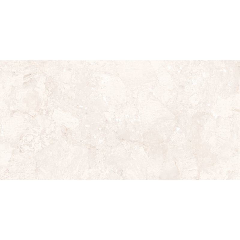 Mexen Artistic White glasierte rektifizierte Gresfliese G1, Boden- und Wandfliese 120 x 60 cm, glänzend - TL121-120-060-02
