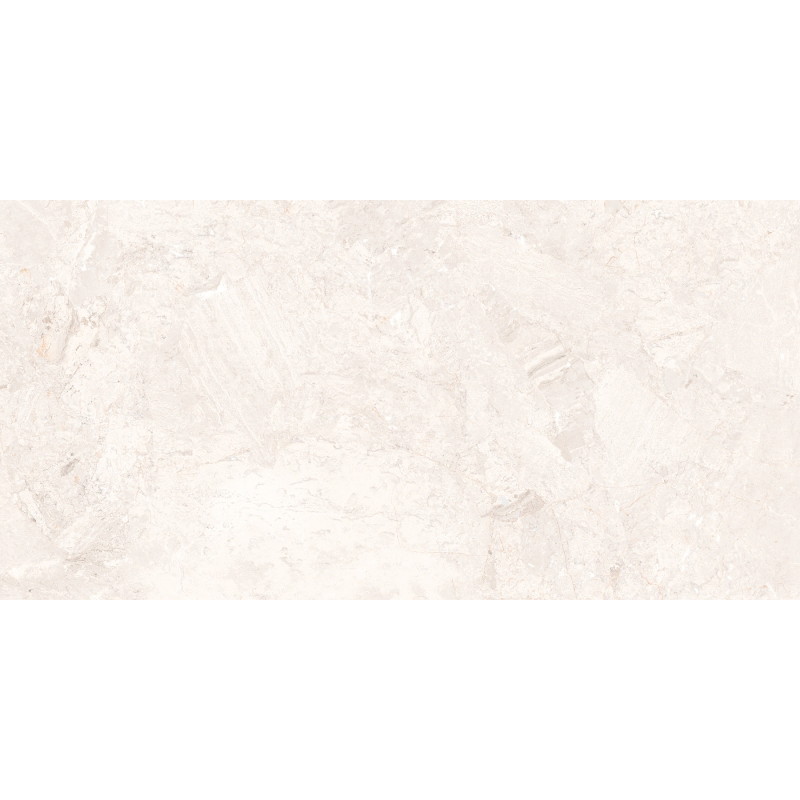 Mexen Artistic Weißer glasierter Feinsteinzeug rek. G1, Boden-Wandfliese 120 x 60 cm, glänzend - TL121-120-060-02
