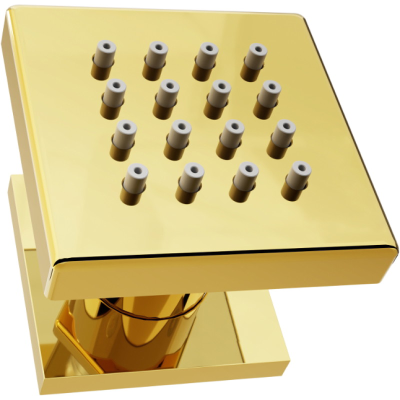Mexen Cube Aufputz-Seitendüse, goldfarben - 79360-50
