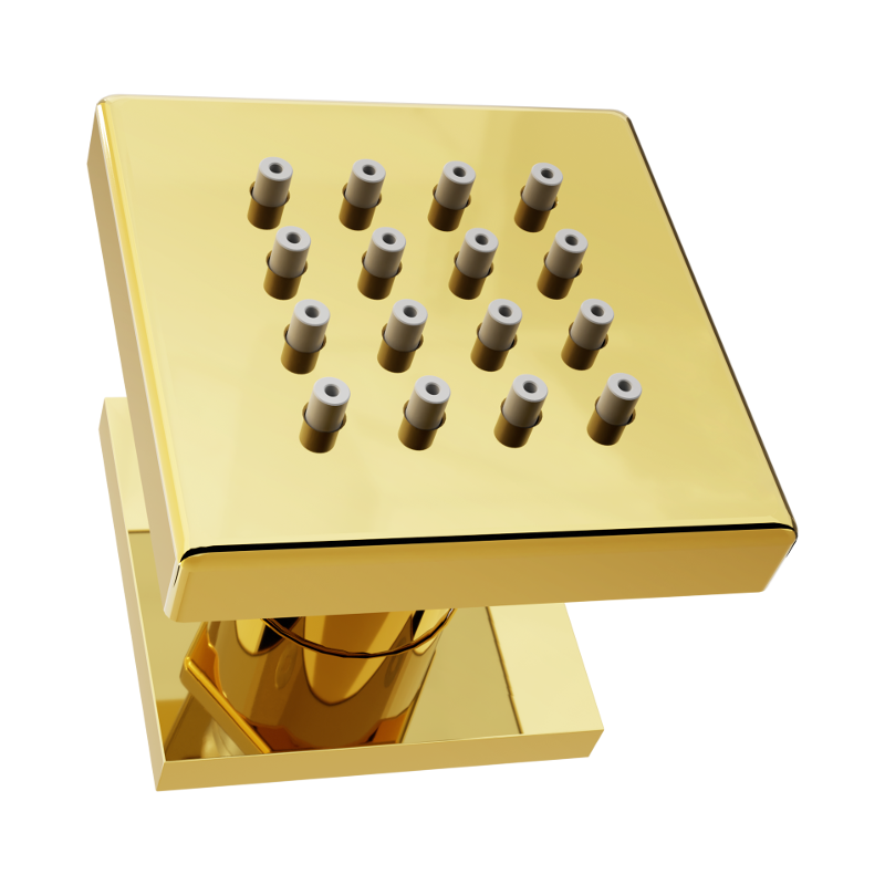 Mexen Seitliche Aufputzdüse, gold - 79360-50