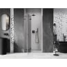 Mexen Lunar Duschpendeltür links 105 cm, transparent, Gun Metal - 834-105-000-95-00-L