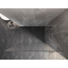 Mexen Lunar L Duschwand Walk-in rechts 100 x 200 cm, transparent 8 mm, Chrom - 830L-100-000-01-00-P