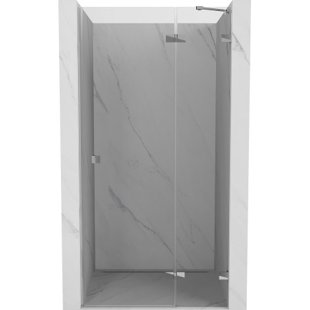 Mexen Lunar Duschabtrennung rechts 120 cm, transparent, Chrom - 834-120-000-01-00-P