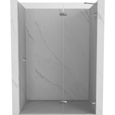 Mexen Lunar Duschdrehtür rechts 130 cm, transparent, Chrom - 834-130-000-01-00-P
