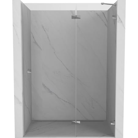 Mexen Lunar Duschdrehtür rechts 135 cm, transparent, Chrom - 834-135-000-01-00-P